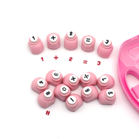 Kamei Vente en gros Kits de poinçons numérotés et alphabétiques colorés personnalisables pour enfants, pour l'apprentissage créatif et l'artisanat, avec poinçonnage de trous, pour l'apprentissage précoce, portables