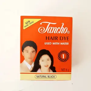 tancho hair dye 6g hair dying hot sales abroad English version for hair dye and temporary tattoo