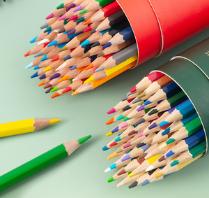 Juego de lápices solubles en agua ecológicos de 36 <span class=keywords><strong>colores</strong></span> M & G, lápices de dibujo de <span class=keywords><strong>colores</strong></span> de papel redondo para estudiantes, artistas para uso escolar - Product Image 2