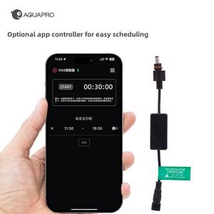 Aquapro-Compteur de <span class=keywords><strong>CO2</strong></span> électromagnétique à double jauge <span class=keywords><strong>pour</strong></span> <span class=keywords><strong>aquarium</strong></span>, <span class=keywords><strong>extincteur</strong></span> à cylindre en aluminium ND-102 UK US - Product Image 4