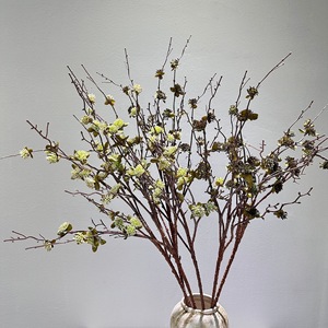 Rama de Flores de Ensueño Invernal Meng Jie, Follaje Artificial, Planta de Plástico Verde Claro y Verde Oscuro, Decoración Floral - Product Image 3