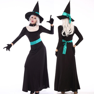 Costumes d'Halloween en gros pour Reine Sorcière et Tenues de Diable - Robe de Danse pour Spectacle Scénique 100% Polyester - Product Image 1