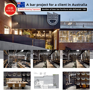 Nuovo Set Tavolo e Sedie per <span class=keywords><strong>Ristorante</strong></span>, Tavolo in Marmo per Esterni, Sedie Commerciali per Hotel in Compensato - Product Image 5