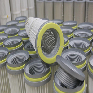 Industrieller Hochtemperatur-Beutelfilter PTFE-Membran Waschbarer Konischer Plissierter Luftfilterpatrone für Mischmaschinen - Product Image 2