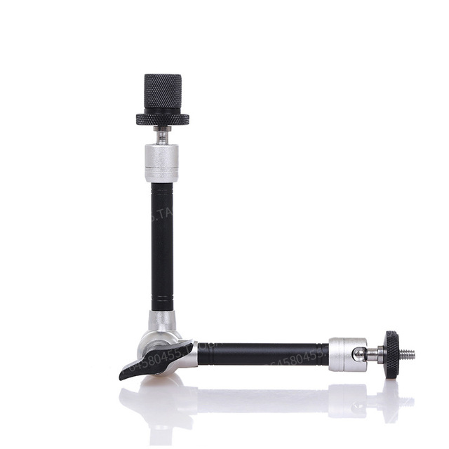 7/11inch Magic Arm Support w 1/4"-20 Screws for Monitors Video Lights Smartphones and Action Camera