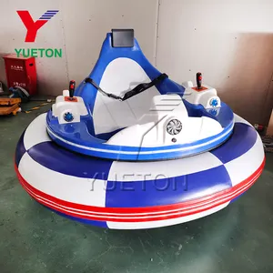 Color Customized Amusement Park Playground UFO Electric Inflatable Adults Dodgem Bumper Cars