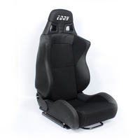 EDDYSTAR Tissu de velours noir Matériau personnalisé Machine de jeu Sièges VR Sièges réglables pour voiture de course