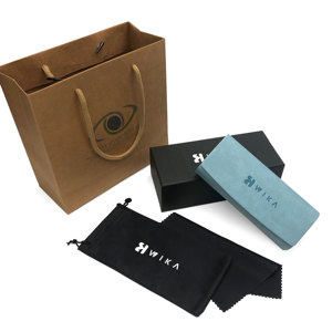 Sang trọng biểu tượng tùy chỉnh phụ kiện kính mắt hộp da cứng kính quang học trường hợp cho kính mát và kính mắt - Product Image 1