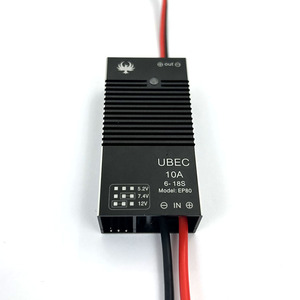 Module d'alimentation haute tension JMRRC <span class=keywords><strong>10A</strong></span> <span class=keywords><strong>UBEC</strong></span> 6-18S, module régulateur de tension EP80 pour voiture RC, avion, robot, drone, ailes fixes - Product Image 4