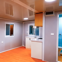 Maison conteneur personnalisée 20/40 pieds, extensible, préfabriquée, villa 2/3/4 chambres, maison mobile modulaire