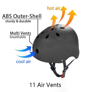 Casco da Skateboard e ciclismo per bambini con doppio Sport casco da pattinaggio a rotelle e Skateboard - Product Image 2