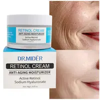 Toptan yüz Anti-Aging nemlendirici organik kırışıklık karşıtı doğal koyu nokta kaldırma yüz kremi kadınlar için Retinol yüz kremi