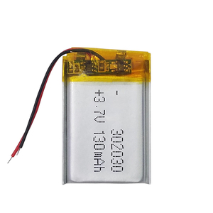 <span class=keywords><strong>3</strong></span>.7V 130mAh 302030 Li-Po şarj edilebilir pil kablosuz kulaklık için Mini oyuncak küçük kaydedici akıllı saat 303040 303450 383450 - Product Image 3