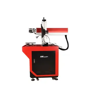80W CO2 Glass tube laser marking machine laser marker and engraver for wood fabric leather and PVC non-metallic materials HC-80