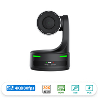 Caméra PTZ 4K 30fps avec zoom optique 20x et suivi IA, système de vidéoconférence USB 3.0 pour salle de réunion, vente en gros fabricant