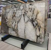 Marbre naturel Calacatta Iron White, Marbre gris Le Pell Brasilia, Carreaux de sol et de mur, Plans de travail, Îlots, Marbre Saint Bernard