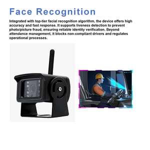 Sistema di Telecamere CCTV Impermeabile 4G Dashcam con WIFI GPS DSM DVR per Camion e Carrelli Elevatori - Product Image 4