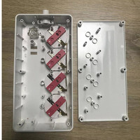 Boîtier de projet électronique en plastique pour prise intelligente Wi-Fi 220*150*38mm CSE04, interrupteurs muraux standard UE CN04