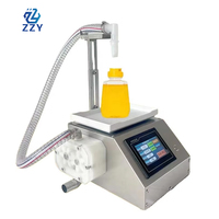 Machine de remplissage semi-automatique pour miel, liquides, shampoing, gel douche, détergent, huile de cuisson et produits cosmétiques