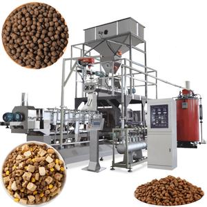Différents modèles d'extrudeuses d'aliments aquatiques (aliments flottants/pendants) - Équipements de transformation d'aliments pour chiens et chats - Ligne de production d'aliments pour animaux de compagnie - Product Image 1