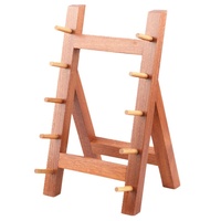 Support à couteaux à sashimi multi-niveaux en bois de Hinoki massif Elite |   Support haute densité résistant aux micro-organismes |   Chef sushi professionnel
