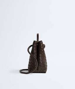 Sac à main Bottega BV Andiamo en cuir Intrecciato souple avec détail de nœud signature et bandoulière coulissante Veneta - Product Image 6
