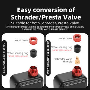 ROCKBROS-<span class=keywords><strong>Compresseur</strong></span> de Gonflage Automatique Sans Fil Portable <span class=keywords><strong>pour</strong></span> Extérieur, avec Valve Presta, Petite Taille - Product Image 2