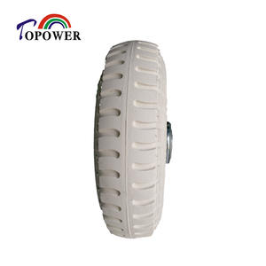 Pneu industriel solide Topower 2.50-4 TP302 pour plateforme de travail en hauteur - Product Image 3