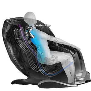 2024 silla de masaje de lujo para el hogar nuevo estilo cápsula espacial cuerpo completo 3D sofá de masaje de gravedad cero hecho de cuero PU - Product Image 2