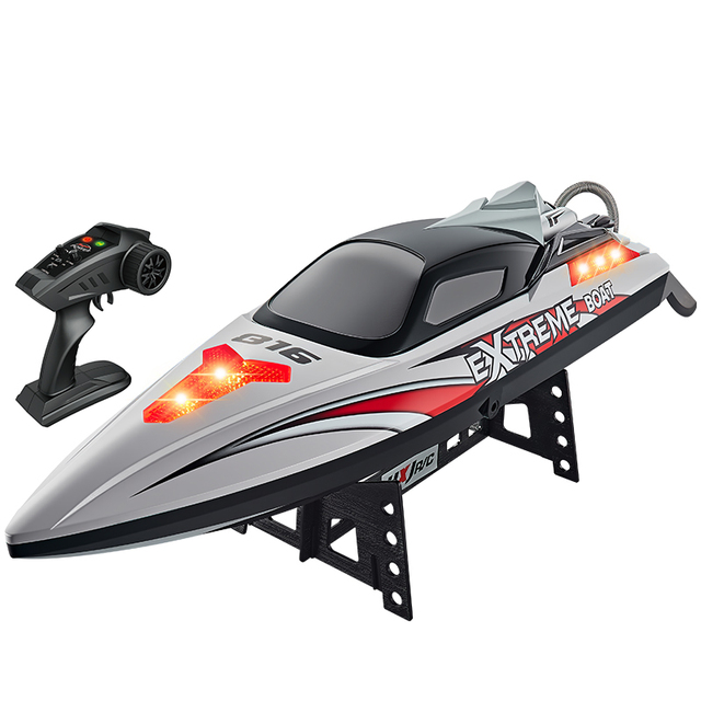 Factory 55km/h One Key Auto Decoupling 2.4G Night Light Brushless Motor for RC Small Yacht Remote Control Boat High Speed