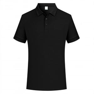 Camiseta Polo de Color Sólido, Fibra de Poliéster, Manga Corta, Uso Diario - Product Image 1