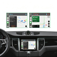 Radio para Auto con Android Auto de 8.4 Pulgadas, Pantalla Dividida, Asistente de Reversa, GPS Integrado para Porsche Macan 2012-2017, Carplay Inalámbrico