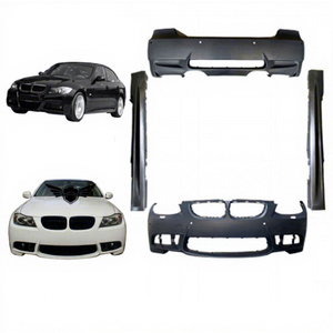 Kit de Carrocería para <span class=keywords><strong>BMW</strong></span> E90, Conversión de Modelo <span class=keywords><strong>Antiguo</strong></span> a Nuevo LCI, Parachoques Delantero, Rejilla, Faldones Laterales, <span class=keywords><strong>320I</strong></span> 325I 328I, 2006 3S M3 Facelift - Product Image 1