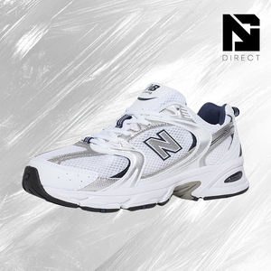 New Balance 530 'white Natural Indigo' Chaussures de course décontractées pour hommes, baskets en maille respirante - Product Image 2