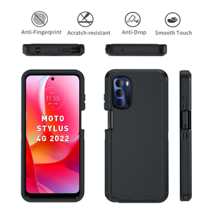 Funda Protectora <span class=keywords><strong>Otterbox</strong></span> <span class=keywords><strong>Defender</strong></span> Directo de Fábrica, Funda Protectora para Teléfono a Prueba de Golpes de TPU Suave + PC Rígido para Moto Stylus 4G 2022 - Product Image 2