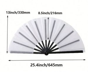 Abanicos de Mano Personalizados para Bodas Chinas, Abanicos Pintados a Mano con Técnicas Personalizadas, Abanicos Grandes y Pequeños de Plástico, Madera y Bambú - Product Image 5