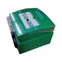 Bouton d'urgence extérieur IP67 réinitialisable bicolore, étanche en plastique ABS, interrupteur électronique à double pôle, bouton-poussoir