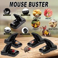 Piège à souris électrique en plastique pour intérieur de cuisine, attrape-Rat