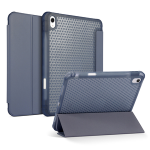 เคสหนังพียูสำหรับ iPad รุ่น10th 10.9นิ้ว2022 <span class=keywords><strong>Apple</strong></span> เคสแท็บเล็ตหนังมังสวิรัติทนทานกันกระแทกพร้อมที่วางดินสอ - Product Image 1