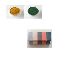 Poudre de pigment de couleur rouge oxyde de fer en poudre pour carreaux en caoutchouc