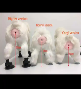 En kaliteli gerçekçi köpek oyuncak yumuşak kürk silikon malzeme yerleşik titreşimli ses arkadaşı köpekler için - Product Image 2