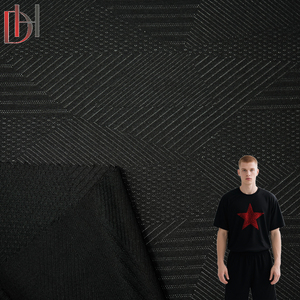 Hiệu Suất Cao Tùy Chỉnh Đồng Bằng Nhuộm Polyester Thoải Mái T-Shirt Dệt Vải Chất Liệu Nhà Cung Cấp - Product Image 1