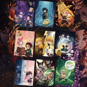 Affiches d'art d'anime japonais, cartes à collectionner, journaux de voyage, boîtes mystères, figurines d'action en gros pour les boutiques Otaku - Product Image 2
