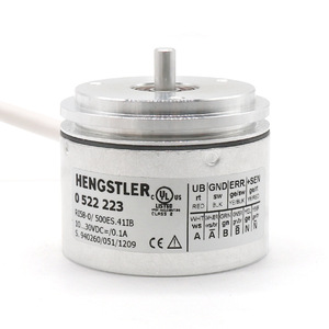 Encodeur incrémental Hengstler RI58 0522223 10-30VDC avec câbles de sortie A B Z - Product Image 4