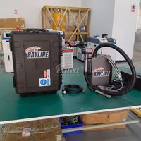 Máquina de eliminación de limpieza de óxido láser Rayline de 50W 100W 200W 500W 1000W para óxido de metal