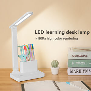 Modern yaratıcı göz koruması katlanır masa lambası ofis çalışması okuma ledi masa lambası ile kalemlik - Product Image 5