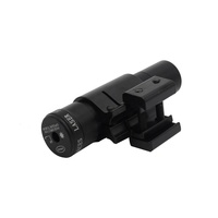 Mini pointeur de visée laser à point rouge visible réglable compact de chasse pour paintball