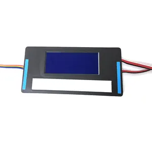 Interruptor de sensor táctil de 6 teclas con juego de música de dientes azules, pantalla de relojes digitales, pantalla de visualización, 2 teclas, 2 teclas
