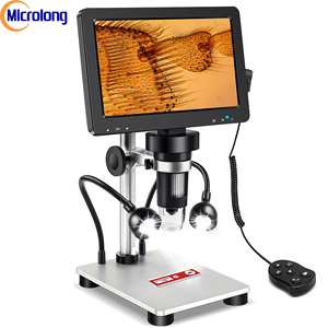 Digital Stereo Portable 7-Inch 1200X Magnification Industrial 8 LED Full HD Screen Electron DM9-A - Product Image 5