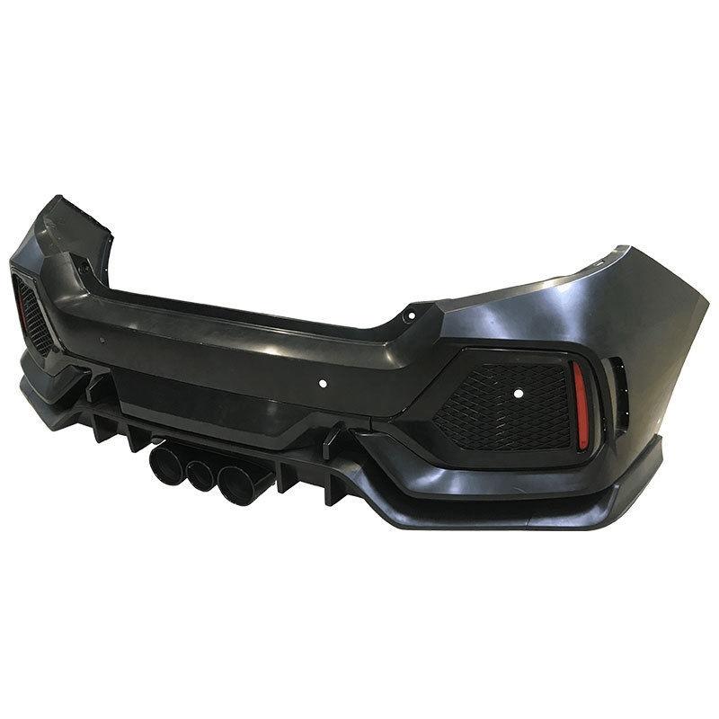 Modified Parts TYPE-R Rear Bumper Kit for HONDA CIVIC 2016-2020